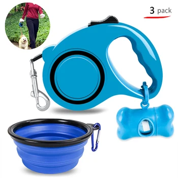 3PC/Set Pet Traction Rope Dog Automatic Retractable Dog Chain Garbage Bag Dog Bowls 3 IN 1 5M Dogs Leash Traction Rope
3PC/Set Pet Traction Rope Dog Automatic Retractable Dog Chain Garbage Bag Dog Bowls 3 IN 1 5M Dogs Leash Traction Rope