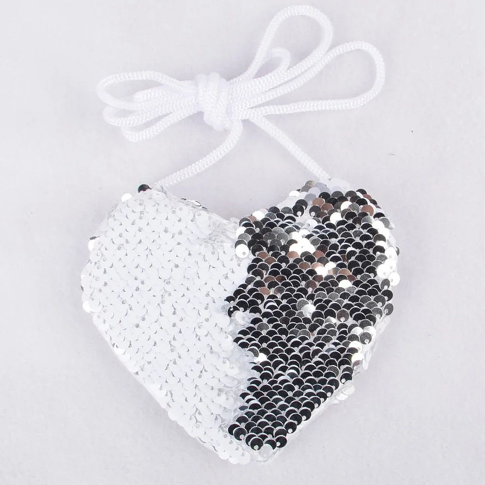 Portable Cute Birthday Zipper Sequins With Lanyard Fashion Mini Love Heart Key Party Messenger Bag Gift Children Coin Purse
Portable Cute Birthday Zipper Sequins With Lanyard Fashion Mini Love Heart Key Party Messenger Bag Gift Children Coin Purse