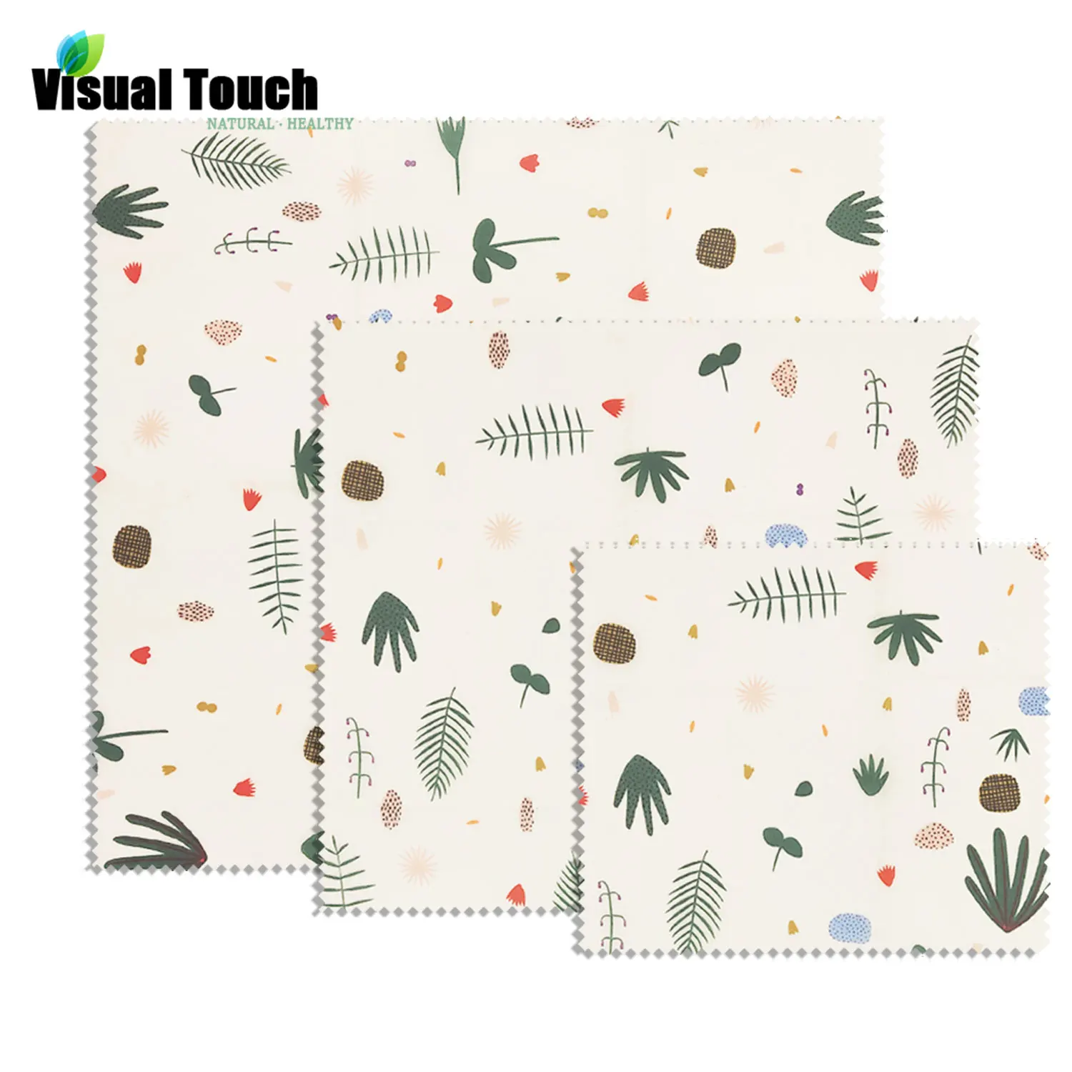 Visual Touch Palm Beeswax Food Wrap Reusable Eco Friendly Food Wrap Organic Natural Plastic Free Fruit Storage Pouch
Visual Touch Palm Beeswax Food Wrap Reusable Eco Friendly Food Wrap Organic Natural Plastic Free Fruit Storage Pouch