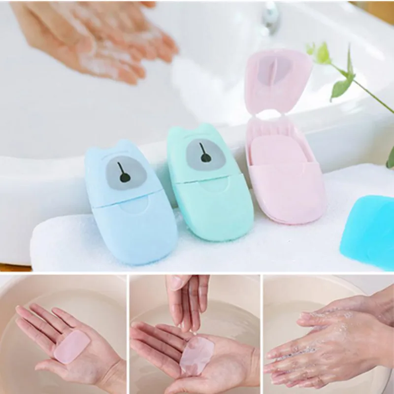 50Pcs Outdoor Travel Soap Paper Washing Hand Bath Clean Scented Slice Sheets Disposable Box Soap Portable Mini Paper Soap TSLM2
50Pcs Outdoor Travel Soap Paper Washing Hand Bath Clean Scented Slice Sheets Disposable Box Soap Portable Mini Paper Soap TSLM2