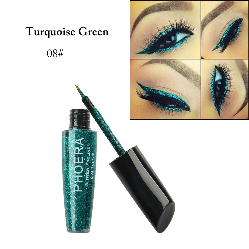 10 Color High Light Eye Makeup Cosmetic Waterproof Sweatproof Easy To Wear Long Lasting Natural Glitters Shimmer Liquid Eyeliner
10 Color High Light Eye Makeup Cosmetic Waterproof Sweatproof Easy To Wear Long Lasting Natural Glitters Shimmer Liquid Eyeliner