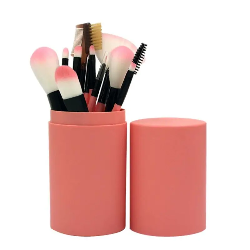 12Pcs Makeup Brush Set Eyeshadow Eyeliner Blending Pencil Makeup Brushes 7 Colors With Handle Round Box Cosmetic Beauty Toiletry
12Pcs Makeup Brush Set Eyeshadow Eyeliner Blending Pencil Makeup Brushes 7 Colors With Handle Round Box Cosmetic Beauty Toiletry