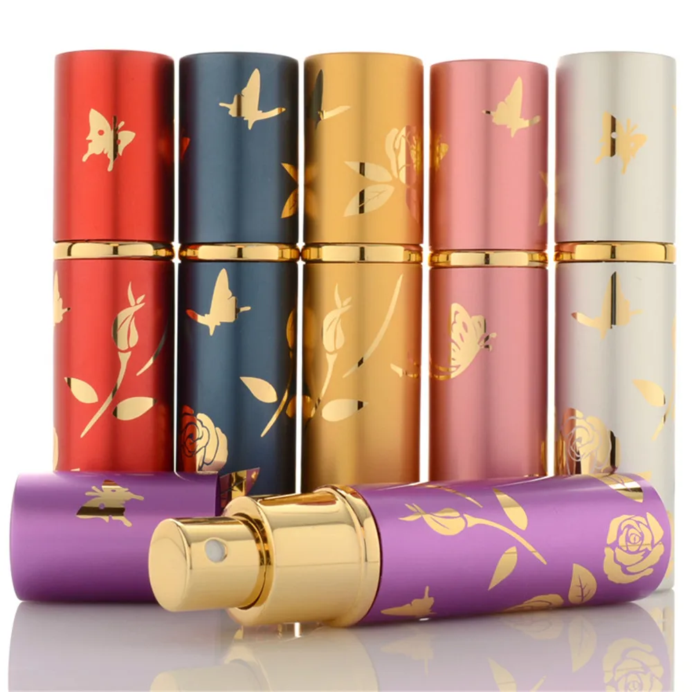 10ml Portable Mini Refillable Perfume Bottle With Scent Pump Metal Aluminum Empty Cosmetic Containers Spray Atomizer Bottle
10ml Portable Mini Refillable Perfume Bottle With Scent Pump Metal Aluminum Empty Cosmetic Containers Spray Atomizer Bottle