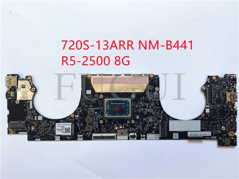 Материнская плата для ноутбука lenovo 720S-13ARR фотосессия с центральным процессором