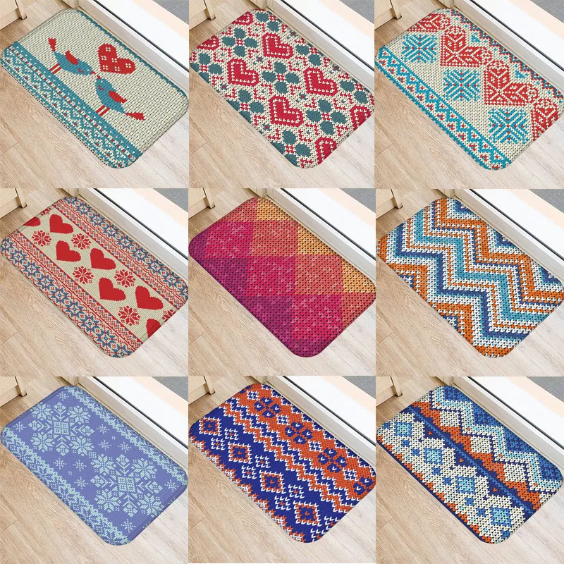 Geometric Anti-slip Doormat Kitchen Heart Birds Bedroon Bath Floor Mats Carpet Home Entrance Rugs 40*60cm
Geometric Anti-slip Doormat Kitchen Heart Birds Bedroon Bath Floor Mats Carpet Home Entrance Rugs 40*60cm
