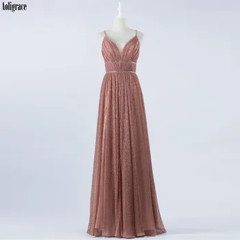 Aoligrace Glitter Prom Dresses Deep V Neck Spaghetti Straps Beaded Formal Party Evening Gowns Special Occasion Dresses Vestido
Aoligrace Glitter Prom Dresses Deep V Neck Spaghetti Straps Beaded Formal Party Evening Gowns Special Occasion Dresses Vestido