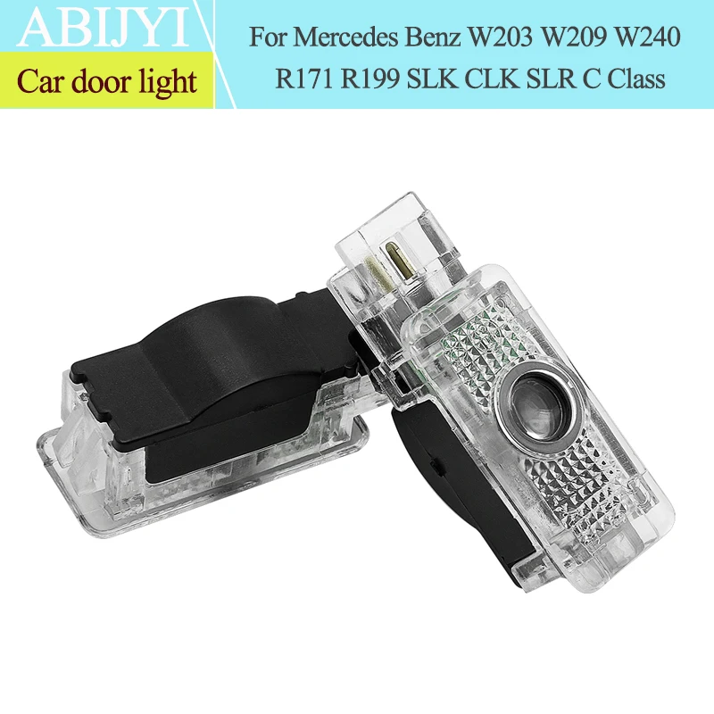 For Mercedes Benz W203 W209 W240 R171 R199 SLK CLK SLR C Class 2Pcs Car Door Welcome Light Laser Projector Light Custom LOGO
For Mercedes Benz W203 W209 W240 R171 R199 SLK CLK SLR C Class 2Pcs Car Door Welcome Light Laser Projector Light Custom LOGO