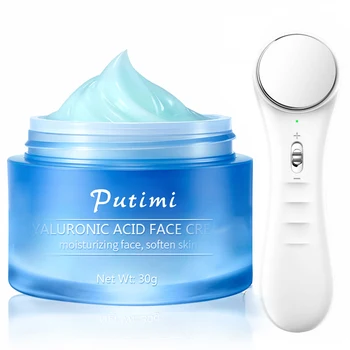 Hyaluronic Acid Whitening Cream for Face Day Cream Tea Tree Acne Repair Moisturizer Snail Face Cream Vibration Face Massager
Hyaluronic Acid Whitening Cream for Face Day Cream Tea Tree Acne Repair Moisturizer Snail Face Cream Vibration Face Massager
