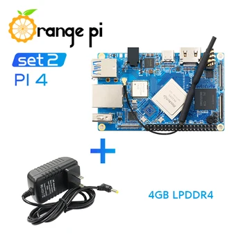 Orange Pi 4 Set 2: OPI4+Power Supply, 4GB DDR4 with Rockchip RK3399 Development Board Support Android,Ubuntu,Debian
Orange Pi 4 Set 2: OPI4+Power Supply, 4GB DDR4 with Rockchip RK3399 Development Board Support Android,Ubuntu,Debian