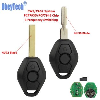 OkeyTech EWS CAS2 Remote Control For BMW Car Key E38 E39 E46 X3 X5 Z3 Z4 1-7 Series 315/433/315LPMHz ID44 Chip Entry Transmitter
OkeyTech EWS CAS2 Remote Control For BMW Car Key E38 E39 E46 X3 X5 Z3 Z4 1-7 Series 315/433/315LPMHz ID44 Chip Entry Transmitter
