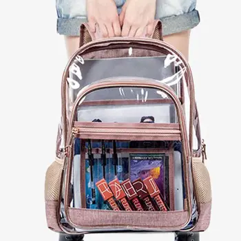 2020 Clear Backpack Transparent Multi-Pockets Outdoor Laptop Daypack Unisex Travel Rucksack
2020 Clear Backpack Transparent Multi-Pockets Outdoor Laptop Daypack Unisex Travel Rucksack