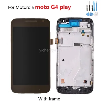 For Motorola G4 Play LCD DisplayTouch Screen Digitizer Assembly For Moto G4 Play XT1601 XT1602 XT1603 XT1604 LCD With Frame
For Motorola G4 Play LCD DisplayTouch Screen Digitizer Assembly For Moto G4 Play XT1601 XT1602 XT1603 XT1604 LCD With Frame