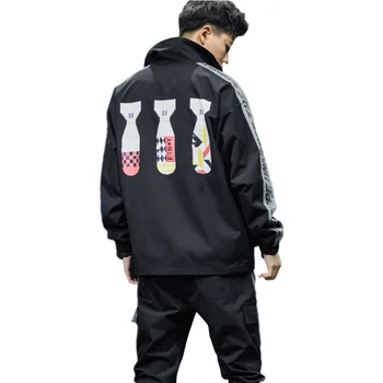 Print Jackets Mens Autumn New Hip Hop Brand Tracksuit Coat Fashion Casual Streetwear Man Pattern Stitching Baseball Jacket Y3322
Print Jackets Mens Autumn New Hip Hop Brand Tracksuit Coat Fashion Casual Streetwear Man Pattern Stitching Baseball Jacket Y3322