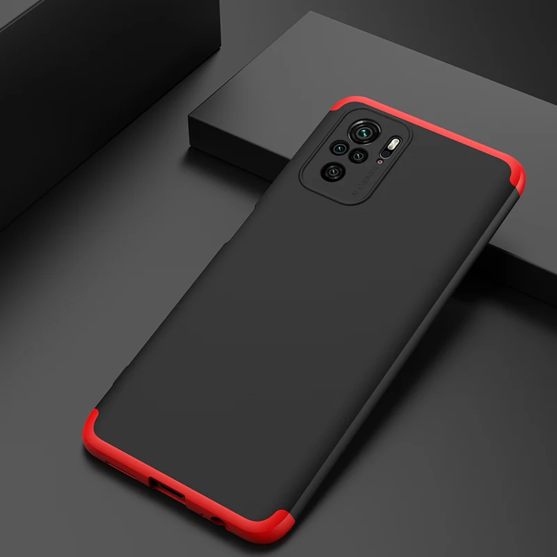 Case for POCO M3 Pro 5G 360 Degree Full Protection Hard Matte Shockproof Lens Cover For Xiaomi F3 | Мобильные телефоны и