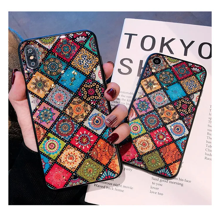 Vintage National Style Mobile Phone Shell Drop-Resistant Protective Case Case for iPhone X
Vintage National Style Mobile Phone Shell Drop-Resistant Protective Case Case for iPhone X