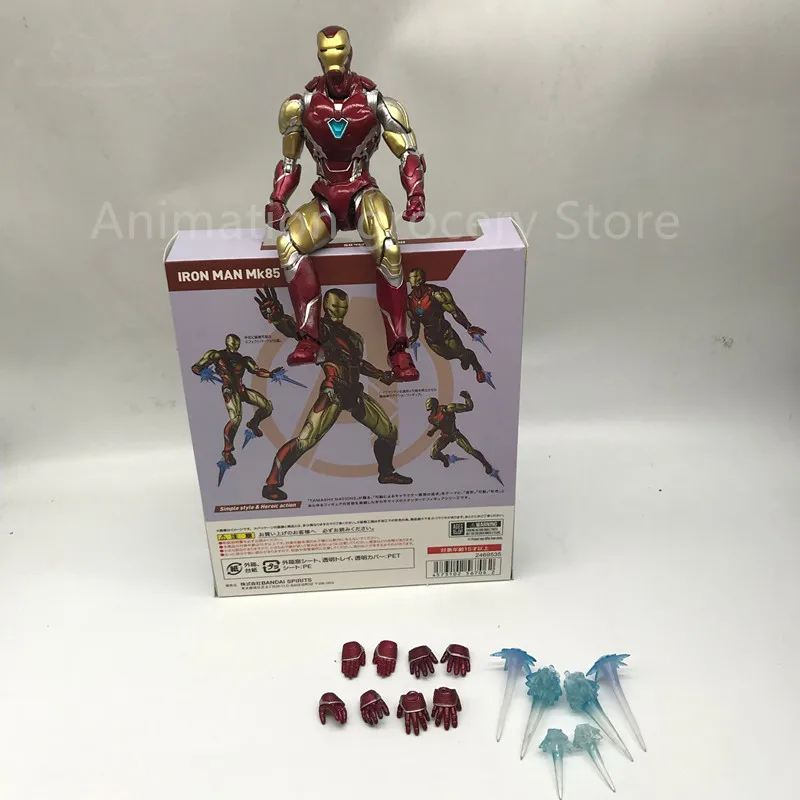16cm New Style Movie Avengers Endgame Iron Man MK85 Action Figure PVC Collection of toy gifts
16cm New Style Movie Avengers Endgame Iron Man MK85 Action Figure PVC Collection of toy gifts
