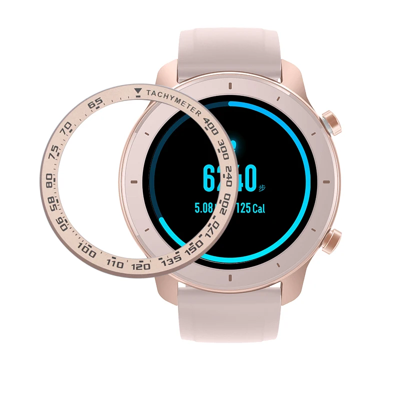 Защитное кольцо от царапин для Huami amazfit GTR 42 мм сапфировые часы циферблат Обложка