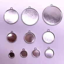 New 10pcs/lot Fit 8-35mm Round Alloy Pendant Glass Cabochon Setting Bezel Tray Blanks Jewelry Making Component Base Diy Jewelry
New 10pcs/lot Fit 8-35mm Round Alloy Pendant Glass Cabochon Setting Bezel Tray Blanks Jewelry Making Component Base Diy Jewelry