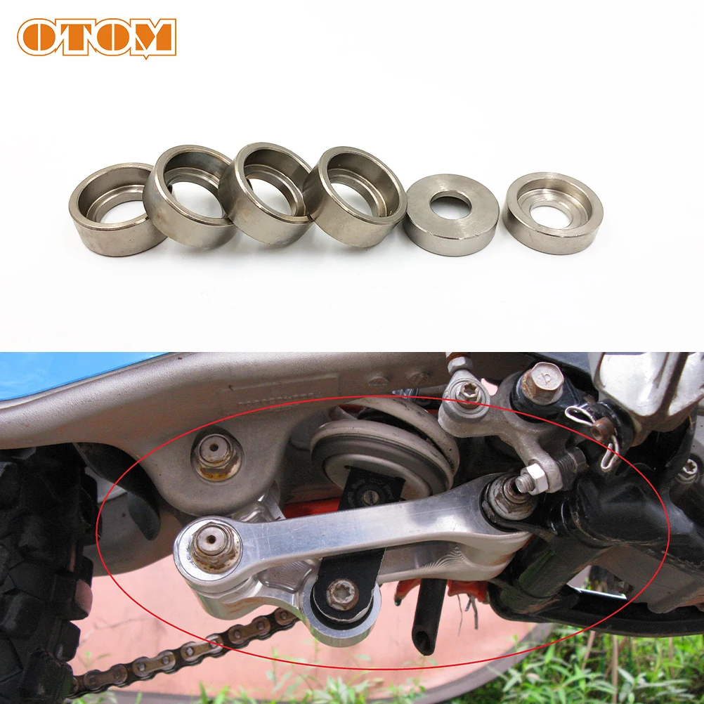OTOM Motorcycle Lower Swingarm Linkage Shaft Cover For KTM EXC HUSQVARNA TE Swing Arm Pivot Shaft Nut Screw Bolt Protection Pads
OTOM Motorcycle Lower Swingarm Linkage Shaft Cover For KTM EXC HUSQVARNA TE Swing Arm Pivot Shaft Nut Screw Bolt Protection Pads
