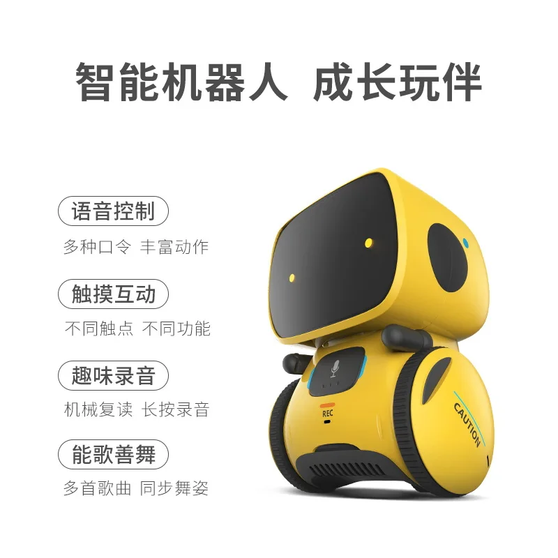Smart Remote Control Robot Programming Voice Control Dialogue Science And Technology Early Learning 3-Year-Old 6 GIRL'S And BOY'
Smart Remote Control Robot Programming Voice Control Dialogue Science And Technology Early Learning 3-Year-Old 6 GIRL'S And BOY'