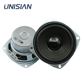 UNISIAN 3inch Full Range Speaker 3" inch 4Ohm 10W Square HIFI full frequency Loudspeaker for Home amplifer audio system
UNISIAN 3inch Full Range Speaker 3" inch 4Ohm 10W Square HIFI full frequency Loudspeaker for Home amplifer audio system