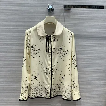 Ac16087 Beautiful Matter Chronicles 2020 Good Morning! Suit-dress Temperament Joker Baby's Breath Printing Real Silk Shirt
Ac16087 Beautiful Matter Chronicles 2020 Good Morning! Suit-dress Temperament Joker Baby's Breath Printing Real Silk Shirt