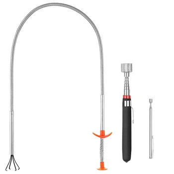 3 Pack Pick-Up Tool Set netic Pick Up Tools Retrieving Telescoping net Pickup Tools Bendable Curve Grabber
3 Pack Pick-Up Tool Set netic Pick Up Tools Retrieving Telescoping net Pickup Tools Bendable Curve Grabber
