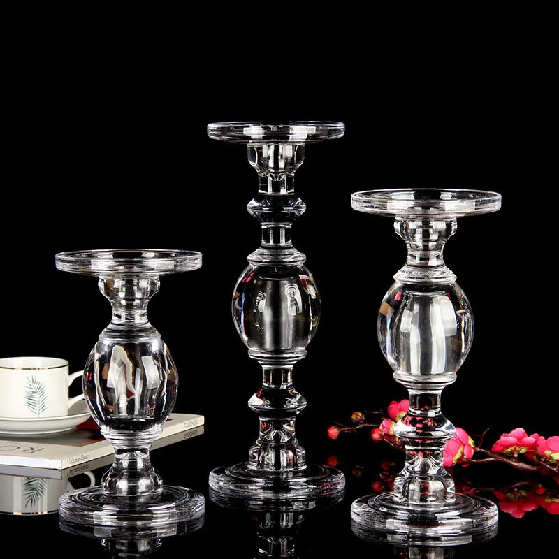 Glass Candle Stick Holders Taper Candles Holder for Candlestick, Dinner Candles, Party and Wedding Centerpieces Table Decoration
Glass Candle Stick Holders Taper Candles Holder for Candlestick, Dinner Candles, Party and Wedding Centerpieces Table Decoration