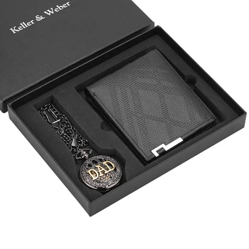 Mechanical Hand Wind Pendant Fob Watches Pocket Watch Wallet Gift Set Antique Business Male Wallet Husband Dad Christmas Gifts
Mechanical Hand Wind Pendant Fob Watches Pocket Watch Wallet Gift Set Antique Business Male Wallet Husband Dad Christmas Gifts