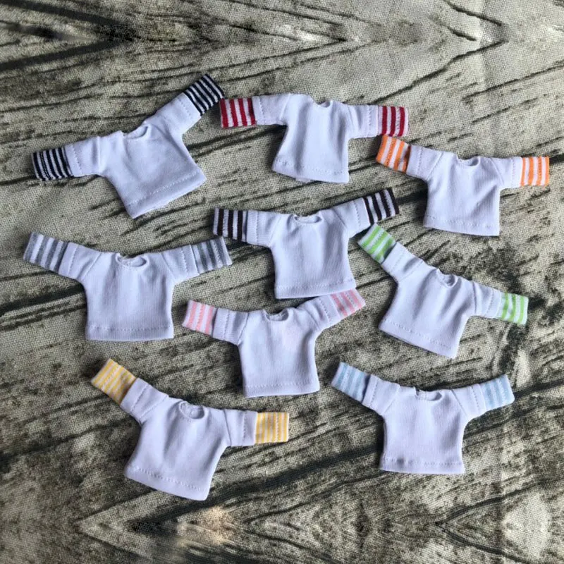 New Clothes Sweater For OB11 Mini for 1/12 Doll Knitted Woven Tops Accessories ob11 colthes | Игрушки и хобби