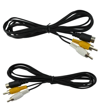 10 pcs 3 pin/9 pin Audio video AV Cable for SEGA Mega Drive 2 RCA Cord for SEGA Genesis 2
10 pcs 3 pin/9 pin Audio video AV Cable for SEGA Mega Drive 2 RCA Cord for SEGA Genesis 2