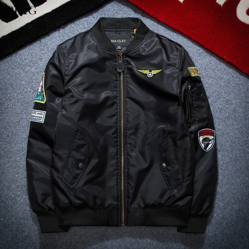 BJHG 2020 High quality Ma1 Thick and thin Army Green Military motorcycle Ma-1 aviator pilot Air men bomber jacket
BJHG 2020 High quality Ma1 Thick and thin Army Green Military motorcycle Ma-1 aviator pilot Air men bomber jacket