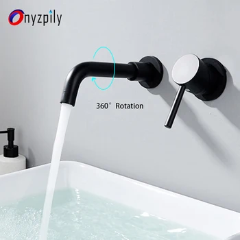 Onyzpily Brushed Gold Basin Faucet ORB Concealed Wall Mounted Faucet Tap 360Rotation Single Handle Hot Cold Water Bath Mixer Tap
Onyzpily Brushed Gold Basin Faucet ORB Concealed Wall Mounted Faucet Tap 360Rotation Single Handle Hot Cold Water Bath Mixer Tap