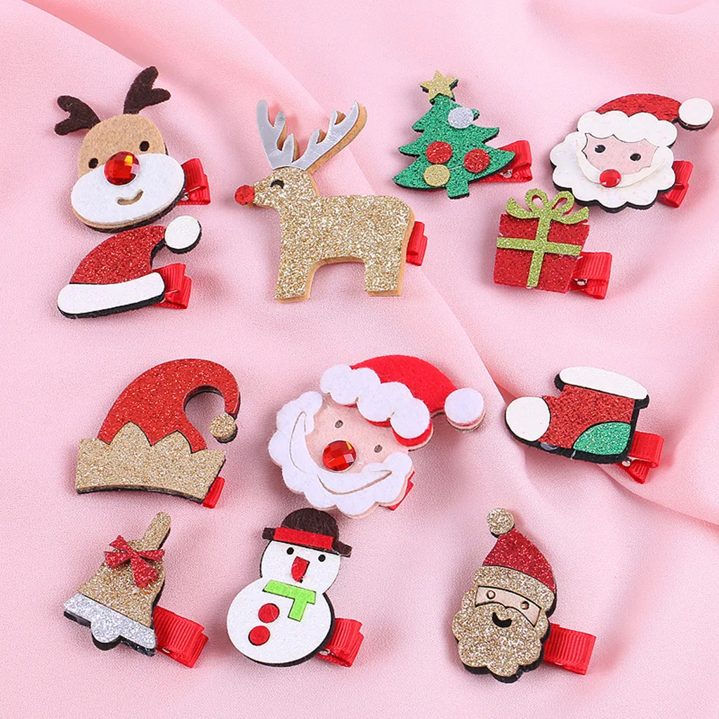Hair Pins Kids Infant Baby Girls Christmas Bow Cartoon Hairclip Hairpin Set Barrettes Hair Accessories For Girls Barrettes
Hair Pins Kids Infant Baby Girls Christmas Bow Cartoon Hairclip Hairpin Set Barrettes Hair Accessories For Girls Barrettes