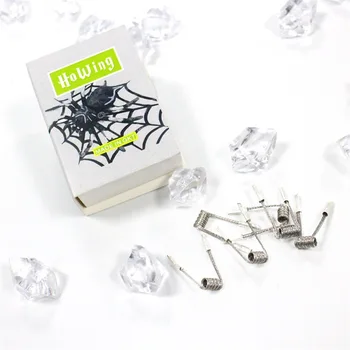 Araneid Coil Vape Wire Super Alien NI80 Prebuilt Coil Nichrome 80 Coils 0.19ohm Pre-built Premade Wrap Howing Book Wires for RDA
Araneid Coil Vape Wire Super Alien NI80 Prebuilt Coil Nichrome 80 Coils 0.19ohm Pre-built Premade Wrap Howing Book Wires for RDA