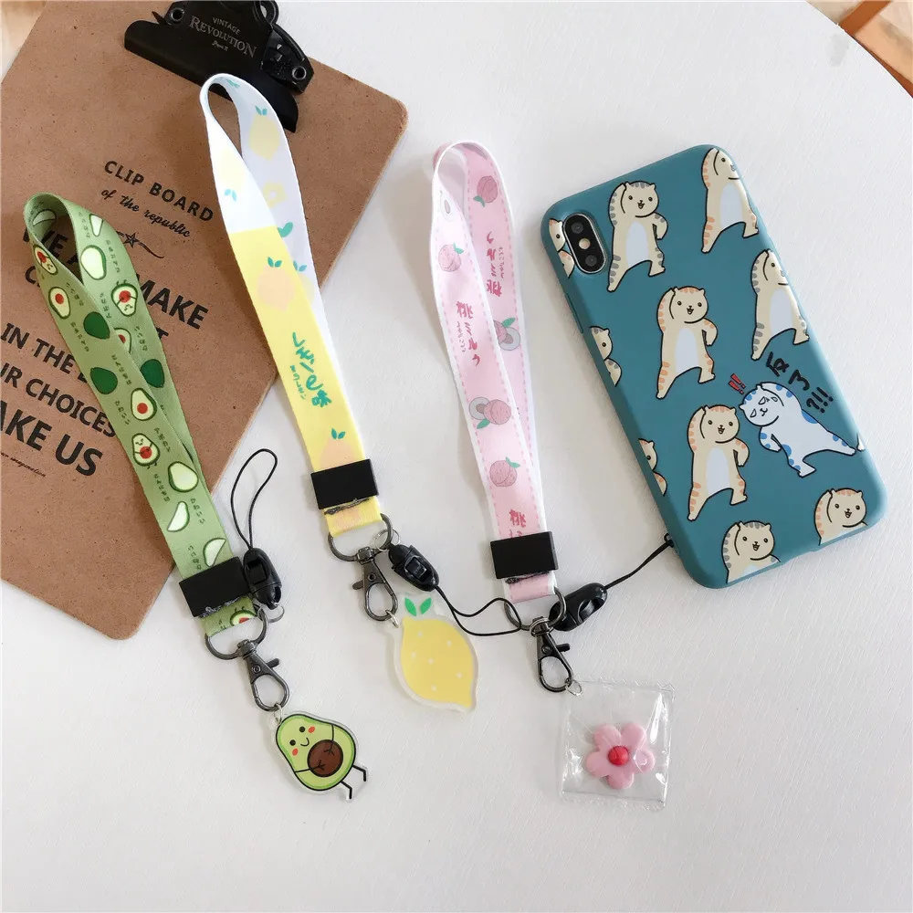 Fresh fruit Nylon cell Phone short Lanyard keychain Cute lemon avocado Straps Charm Cords DIY Rope for Keys phone Strap Pendant
Fresh fruit Nylon cell Phone short Lanyard keychain Cute lemon avocado Straps Charm Cords DIY Rope for Keys phone Strap Pendant
