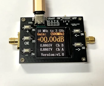 10M to 3GHZ 120DB Digitally controlled gain amplifier LCD display 0.01DB step Program control RF amplifier for Ham Radio
10M to 3GHZ 120DB Digitally controlled gain amplifier LCD display 0.01DB step Program control RF amplifier for Ham Radio