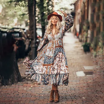 Casual Women's Dresses Long Boho Dress Maxi Summer Beach Tunic Sundress Frocks Women Beach Dress Long Plus Size Boho Chic
Casual Women's Dresses Long Boho Dress Maxi Summer Beach Tunic Sundress Frocks Women Beach Dress Long Plus Size Boho Chic