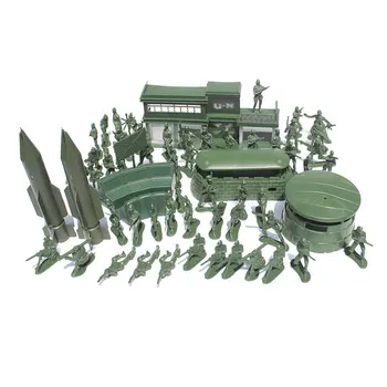 56Pcs Simulation Army Model Set Mini Soldiers Men Action Figures Plastic Sand Table Model War Scene Toys
56Pcs Simulation Army Model Set Mini Soldiers Men Action Figures Plastic Sand Table Model War Scene Toys