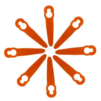 8pcs Plastic Trimmer Blades for Stihl PolyCut 2-2 FSA 45 Lawnmower Grass Easy Trim Trimmer Garden Tools