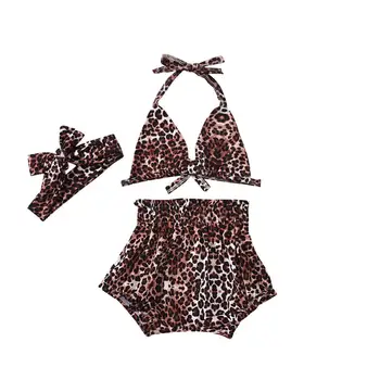 Toddler Baby Girls Bikini Set Leopard print 3PCS Swimwear Swimsuit Cute Casual Bathing Suit Kid Girls
Toddler Baby Girls Bikini Set Leopard print 3PCS Swimwear Swimsuit Cute Casual Bathing Suit Kid Girls