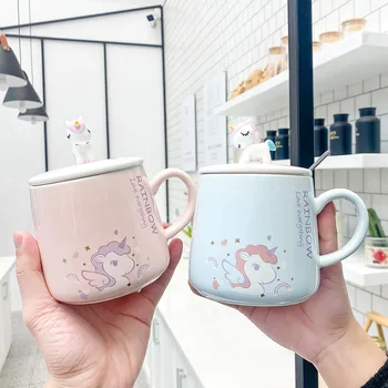 Cup Creative Ceramic Couple Mug Coffee Mugs Mug Unicorn Cute Mug with Lid Reusable Eco-friendly Household Kitchen Utilities Cute
Cup Creative Ceramic Couple Mug Coffee Mugs Mug Unicorn Cute Mug with Lid Reusable Eco-friendly Household Kitchen Utilities Cute