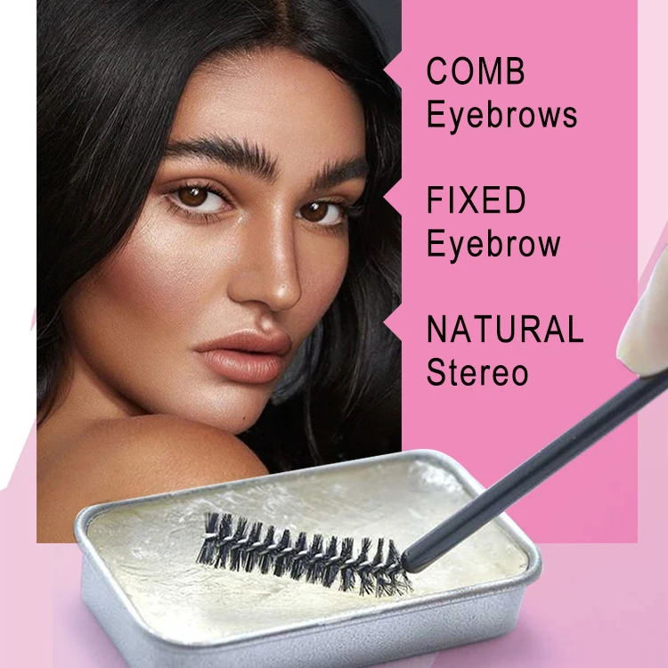 New 3D Natural Eyebrow Styling Cream Colorless Transparent Soap Type Eyebrow Cream With Brush Long Lasting Waterproof Mascara
New 3D Natural Eyebrow Styling Cream Colorless Transparent Soap Type Eyebrow Cream With Brush Long Lasting Waterproof Mascara