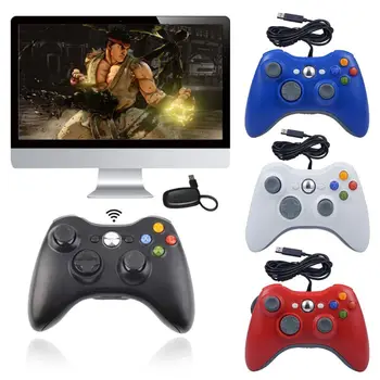 Wired Game Joypad for -XBOX 360 Console Gamepad Joypad Joystick Remote Controller
Wired Game Joypad for -XBOX 360 Console Gamepad Joypad Joystick Remote Controller