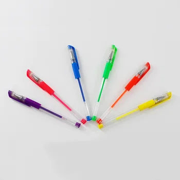 DELVTCH 6Pcs/set 0.5mm Color Gel Ink Pen Highlighter Glitter Fluorescent Pen Art Marker Pens Painting Drawing School Staionery
DELVTCH 6Pcs/set 0.5mm Color Gel Ink Pen Highlighter Glitter Fluorescent Pen Art Marker Pens Painting Drawing School Staionery
