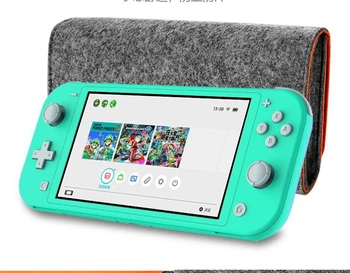 PG-SL008 Little Grey Wolf Storage Bag with Game Card Slot Double Storage Protection Bag for Switch Lite
PG-SL008 Little Grey Wolf Storage Bag with Game Card Slot Double Storage Protection Bag for Switch Lite