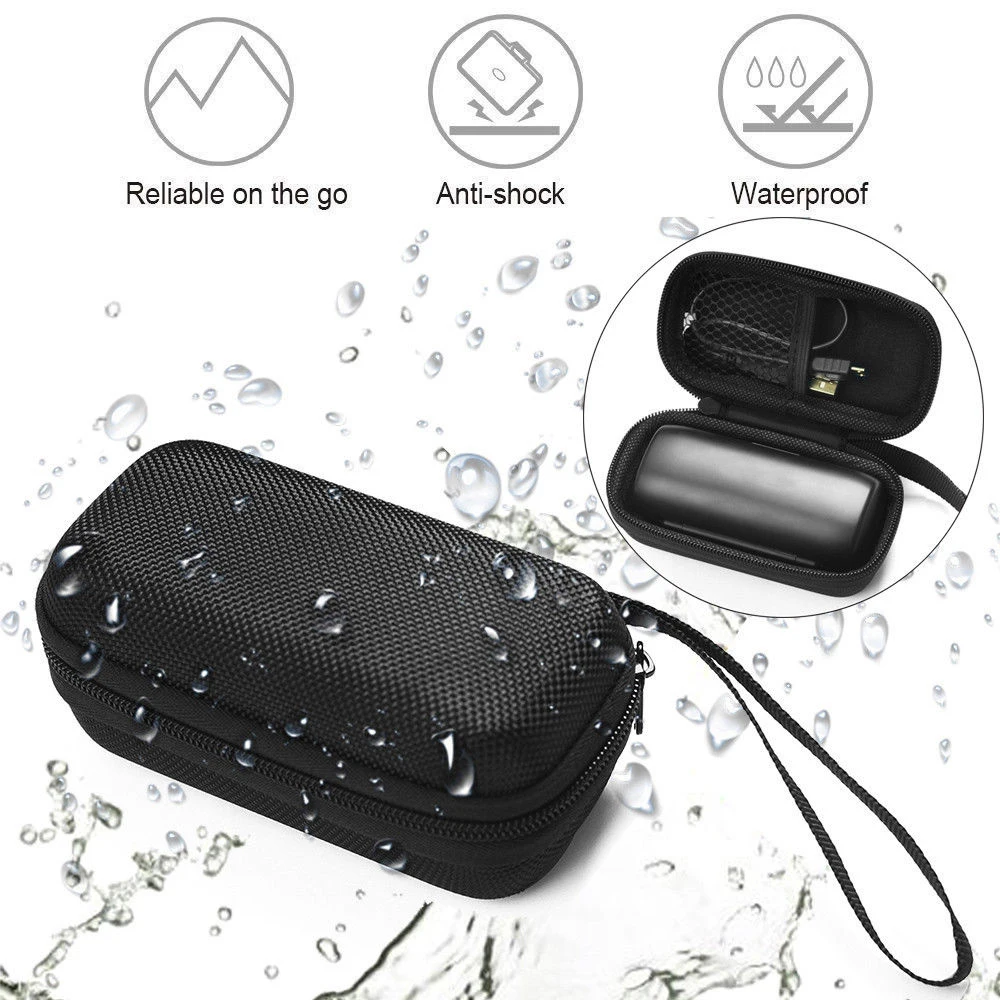 Portable Hard EVA Protective Bag Case Pouch Cover fit for Bose Soundsport Free with Mesh Pocket for Batteries & Cables Black
Portable Hard EVA Protective Bag Case Pouch Cover fit for Bose Soundsport Free with Mesh Pocket for Batteries & Cables Black