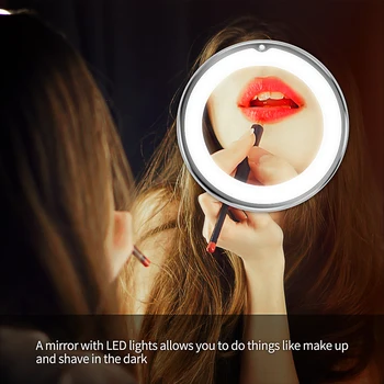 Portable 10X Magnifying Makeup Mirror Light with LED Light Women Man Dressing Table Vanity Mirror Bathroom Bedroom Make Up Lamp
Portable 10X Magnifying Makeup Mirror Light with LED Light Women Man Dressing Table Vanity Mirror Bathroom Bedroom Make Up Lamp