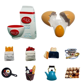 Creative Simulation Food Fridge Magnets Cartoon French Bread Egg Pizza Refrigerator Stickers Travel Souvenir Home Decoration
Creative Simulation Food Fridge Magnets Cartoon French Bread Egg Pizza Refrigerator Stickers Travel Souvenir Home Decoration