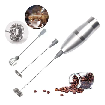 Electric Milk Frother Coffee Drink Foamer Whisk Mixer Stirrer Coffee Eggbeater Frother Foamer Double Spring Triple Spring Whisk
Electric Milk Frother Coffee Drink Foamer Whisk Mixer Stirrer Coffee Eggbeater Frother Foamer Double Spring Triple Spring Whisk